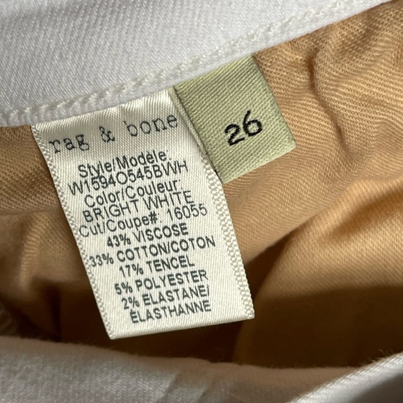 rag & bone White Flare Pants Size 26 - Picture 8 of 15